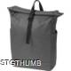 Picture of BACKPACK RUCKSACK with Colored Applications in Black