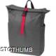Picture of BACKPACK RUCKSACK with Colored Applications in Red