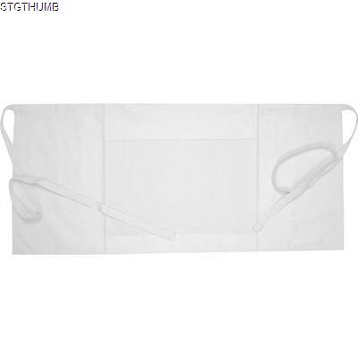 Picture of APRON - SMALL 180G ECO TEX STANDARD 100 in White