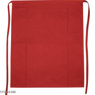 Picture of APRON - LARGE 180 G ECO TEX STANDARD 100 in Red.