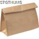 Picture of THERMAL INSULATED BAG -RETRO DESIGN in Beige