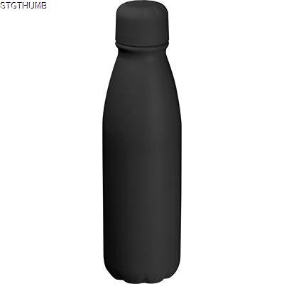 Picture of ALUMINIUM DRINK BOTTLE 600 ML in Black