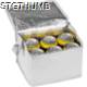 Picture of NON-WOVEN COOLING BAG - 6 CANS in White