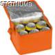 Picture of NON-WOVEN COOLING BAG - 6 CANS in Orange
