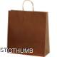 Picture of BIG RECYCLED PAPERBAG with 2 Handles in Brown
