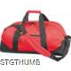 Picture of POLYESTER SPORTS TRAVEL BAG in Red
