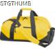 Picture of POLYESTER SPORTS TRAVEL BAG in Yellow