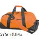 Picture of POLYESTER SPORTS TRAVEL BAG in Orange