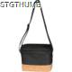 Picture of POLYESTER COOL BAG with Cork Bottom in Black