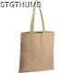 Picture of RECYCLED COTTON BAG with Long Handles in White