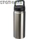 Picture of VACUUM STAINLESS STEEL METAL DRINK BOTTLE in Silvergrey