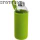 Picture of 1000 ML GLASS BOTTLE with Neoprene Sleeve in Apple Green
