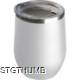 Picture of DOUBLE WALLED VACUUM MUG in White