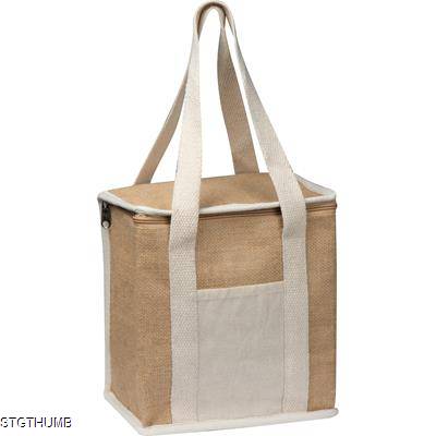 Picture of JUTE COOL BAG with Long Handles