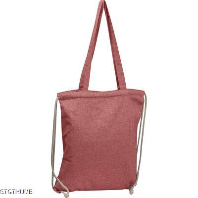 Picture of REXYCLED COTTON BAG in Red