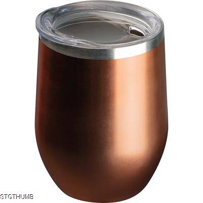 Picture of DOUBLE-WALLED DRINK CUP in Copper.