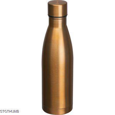 Picture of DOUBLE WALL VACUUM BOTTLE in Gold.