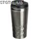 Picture of DOUBLE WALLED THERMO MUG, 400ML in Silvergrey