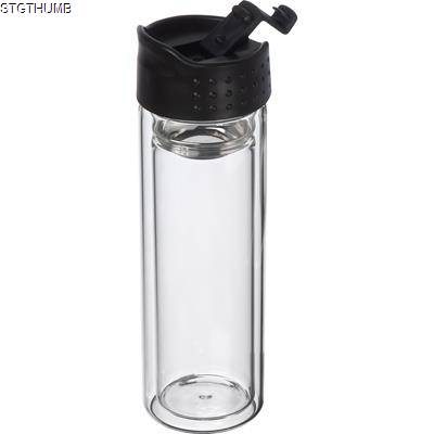 Picture of DOUBLE WALLED GLASS BOTTLE