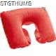 Picture of INFLATABLE SOFT TRAVEL PILLOW in Red