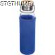 Picture of GLASS BOTTLE with Neoprene Sleeve, 600ml in Blue