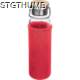 Picture of GLASS BOTTLE with Neoprene Sleeve, 600ml in Red