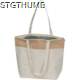 Picture of COOL BAG MADE OF 200G COTTON AND LAMINATED JUTE in Beige