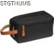 Picture of POLYESTER COSMETICS BAG in Black