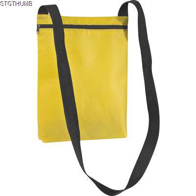 Picture of NON WOVEN SHOULDER BAG in Yellow.