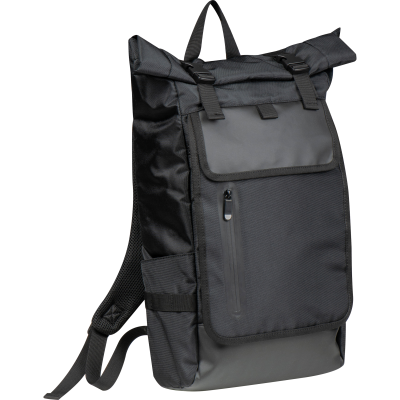Picture of LAPTOP BACKPACK RUCKSACK in Black