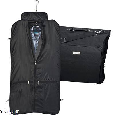 Picture of LARGE STURDY POLYESTER SUIT CARRIER in Black.