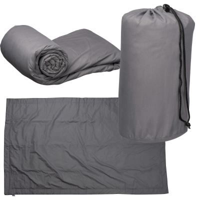 Picture of CRISMA TRAVEL PICNIC BLANKET in Anthracite Grey.