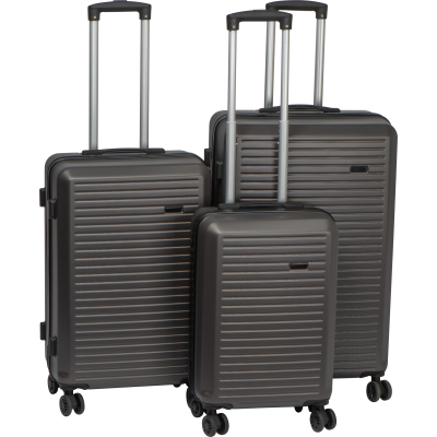 Picture of SUITCASE SET, 3 PIECES in Anthracite Grey