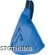 Picture of NYLON SLING SHOULDER BAG in Blue