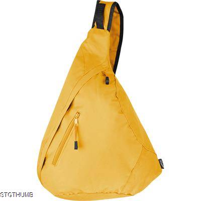 Picture of NYLON SLING SHOULDER BAG in Yellow