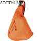 Picture of NYLON SLING SHOULDER BAG in Orange