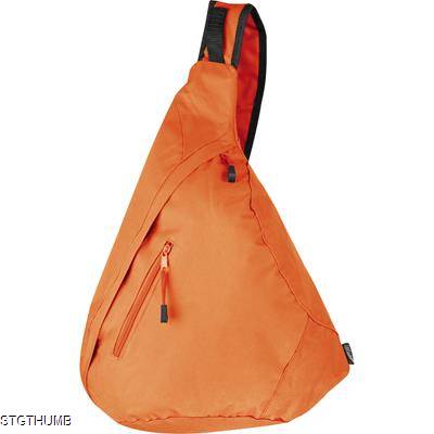 Picture of NYLON SLING SHOULDER BAG in Orange