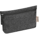 Picture of COTTON BAG with Zip Fastener in Black 