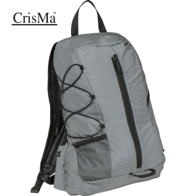 Picture of CRISMA REFLECTIVE BACKPACK RUCKSACK in Silvergrey 