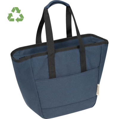 Picture of COOL BAG MADE FROM RECYCLED COTTON in Darkblue 
