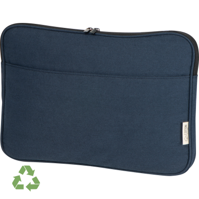 Picture of LAPTOP BAG MADE FROM RECYCLED COTTON in Darkblue 