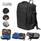 Picture of CRISMA TRAVELLING BACKPACK RUCKSACK in Black 