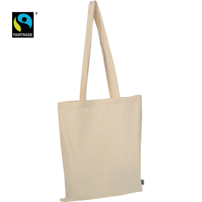 Picture of FAIRTRADE COTTON BAG in Beige 