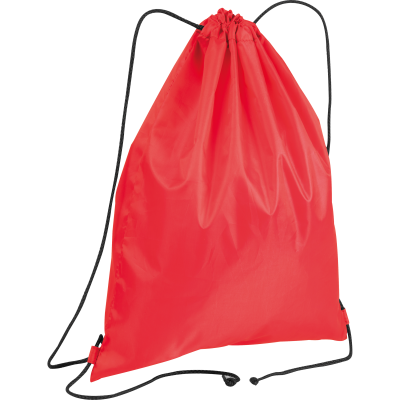 Picture of GYMBAG MADE OF RECYCLED POLYESTER in Red 