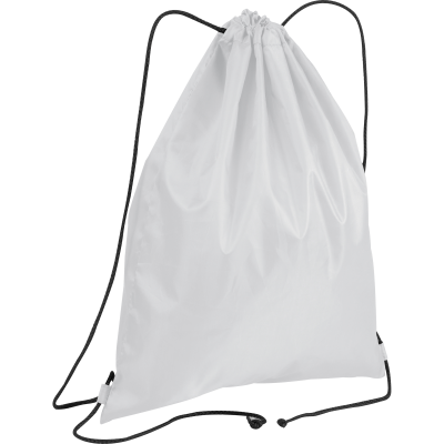 Picture of GYMBAG MADE OF RECYCLED POLYESTER in White 