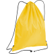 Picture of GYMBAG MADE OF RECYCLED POLYESTER in Yellow 