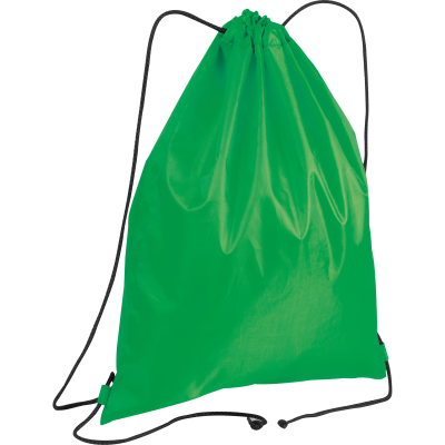 Picture of GYMBAG MADE OF RECYCLED POLYESTER in Green 