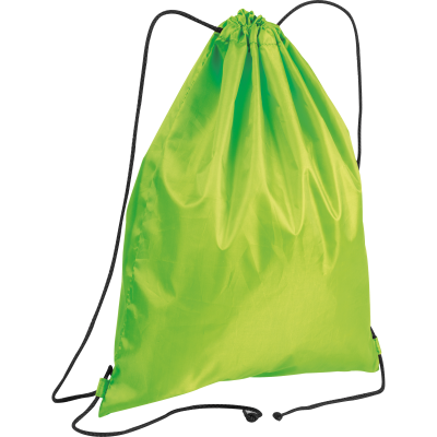 Picture of GYMBAG MADE OF RECYCLED POLYESTER WANDA in Apple Green