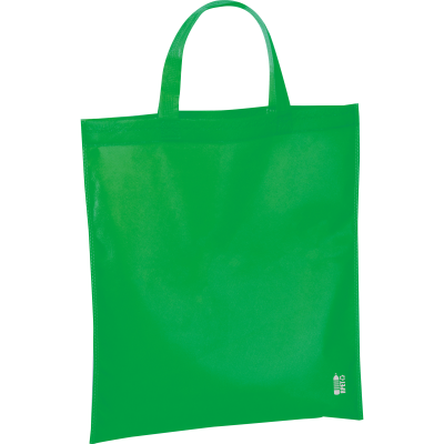 Picture of SHOPPER TOTE BAG MADE OF RECYCLED NON-WOVEN in Green 