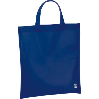 Picture of SHOPPER TOTE BAG MADE OF RECYCLED NON-WOVEN in Darkblue 